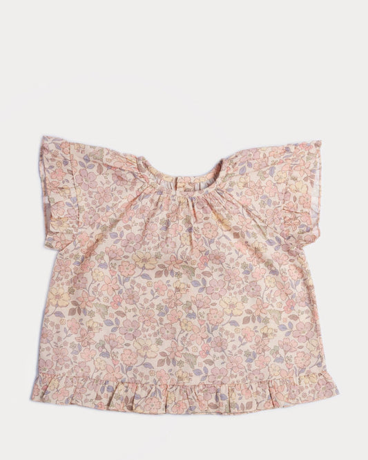 Kitty Blouse - Garden Flowers Muted
