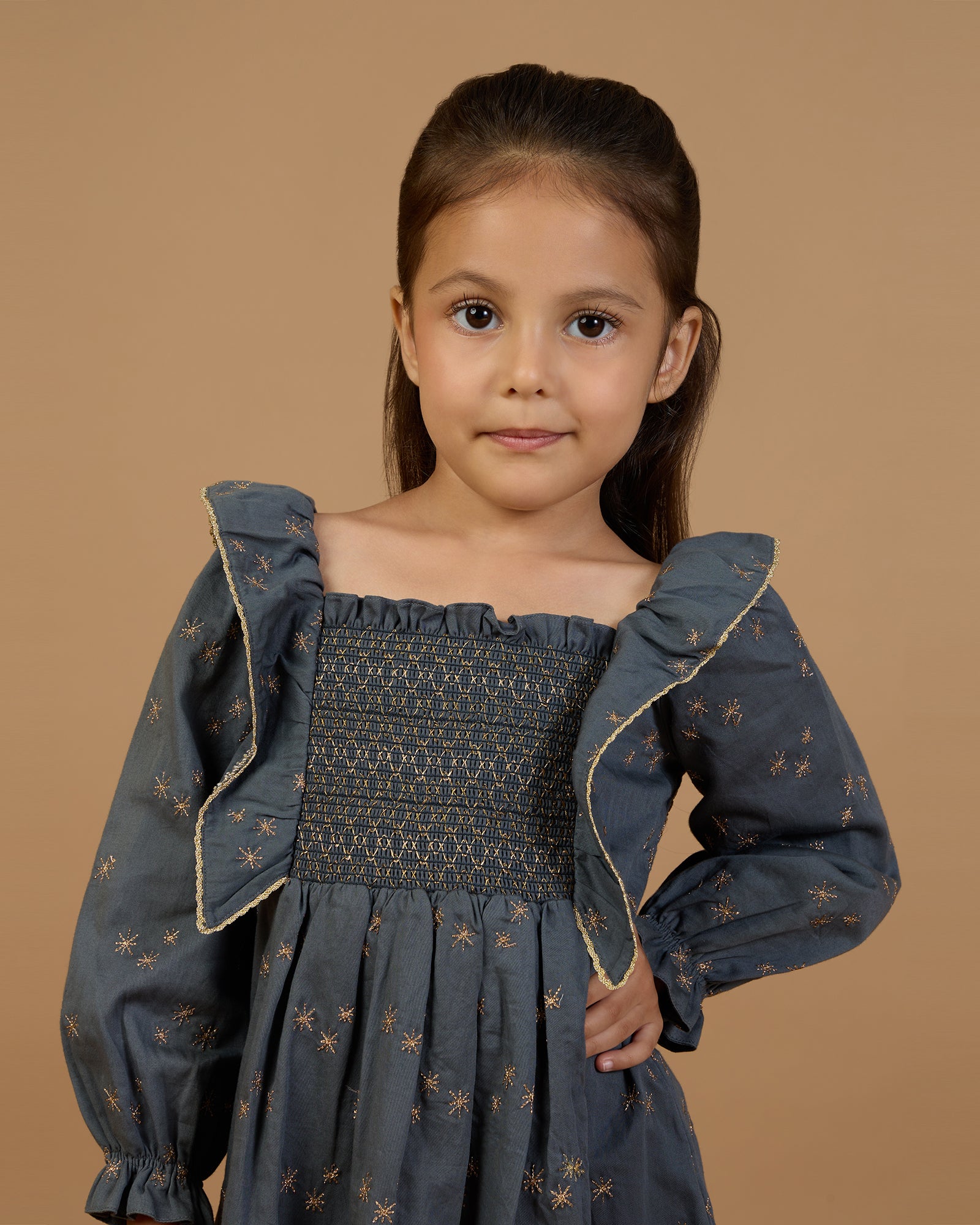 Buy Sofia The Dress | Ceremonial Stormy Blue | Early Sunday Buy Sofia The Dress | Ceremonial Stormy Blue | Early Sunday