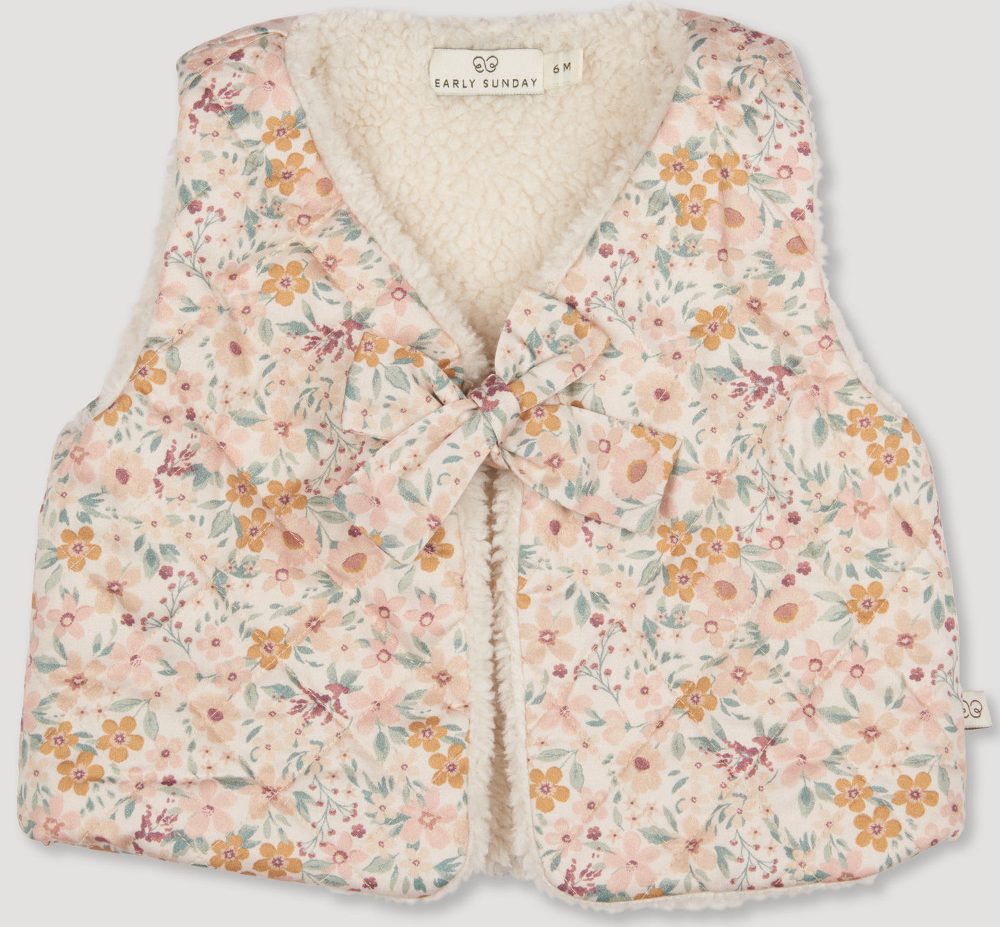 Jilly Gilet - Floral print