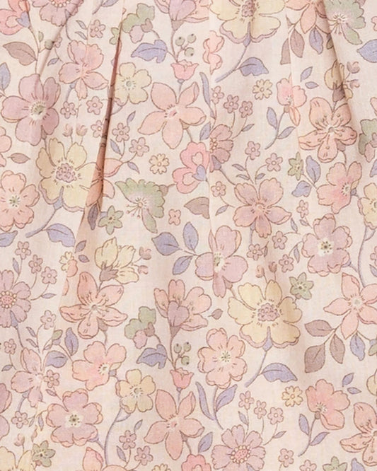 Penelope Alligator Clip - Garden Flowers Muted