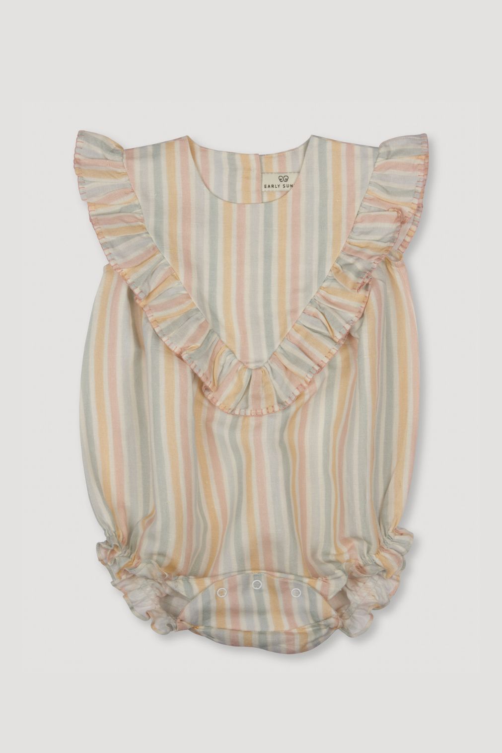 Lucy Romper - Summer Stripe