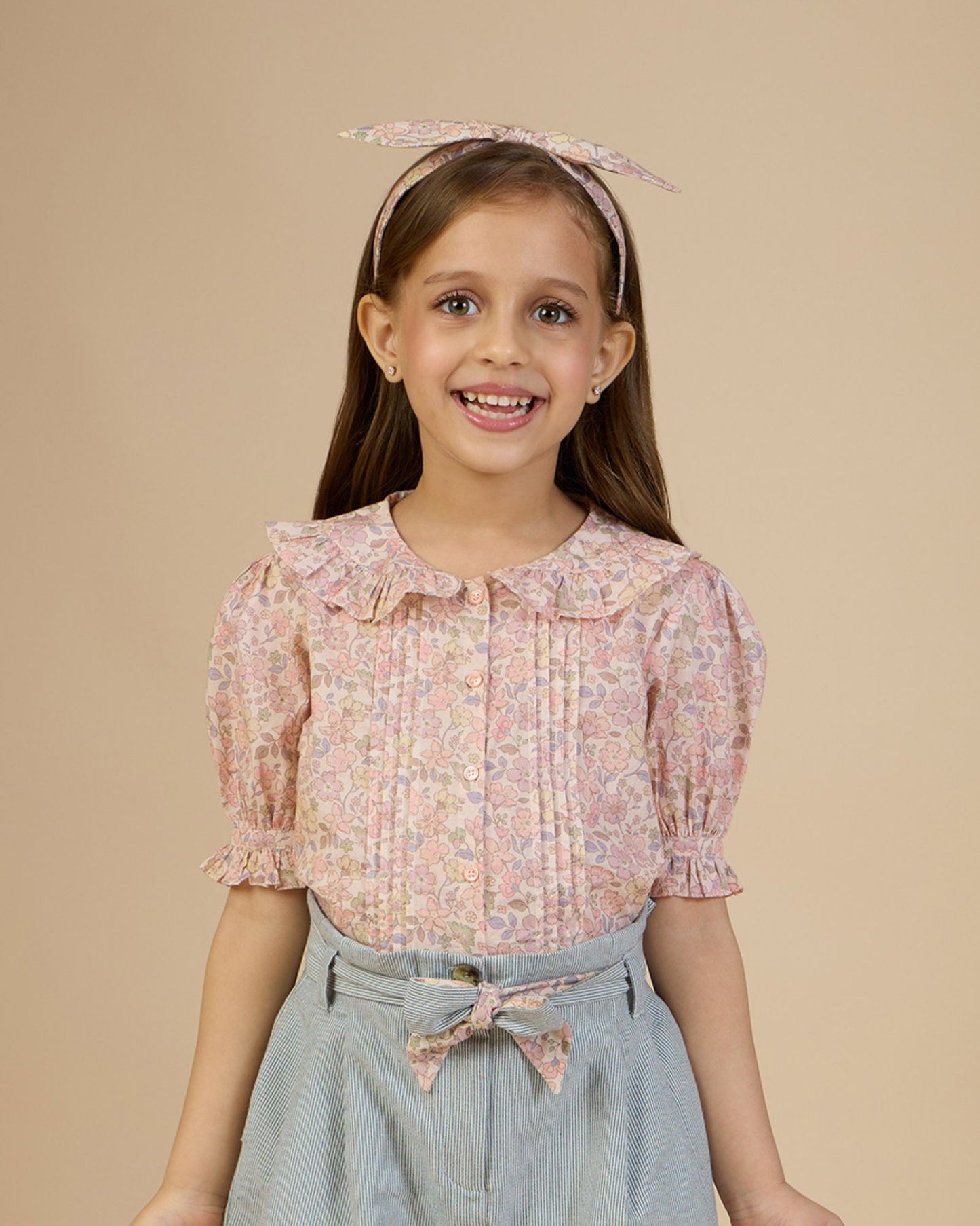 Ella Blouse - Garden Flowers