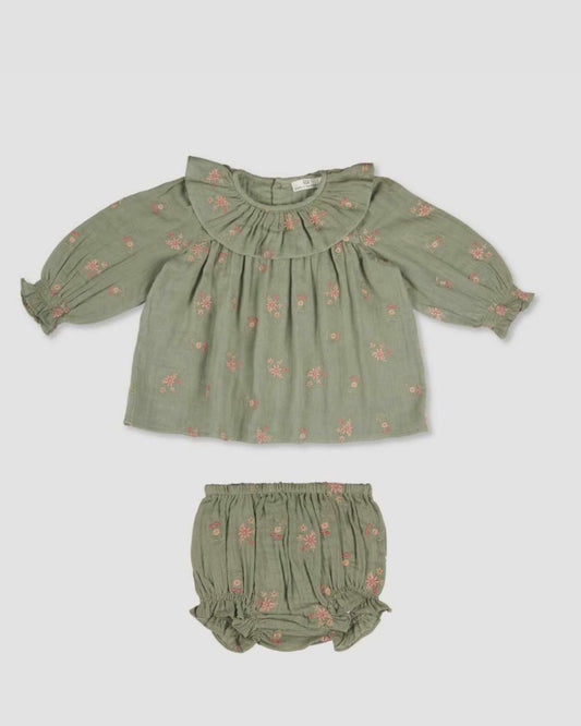 The Libby Baby Dress & Bloomer