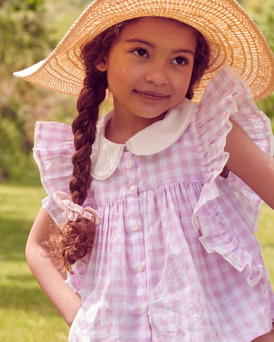 Suzanne Blouse - Lilac