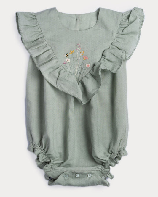 Lucy Romper - Sage