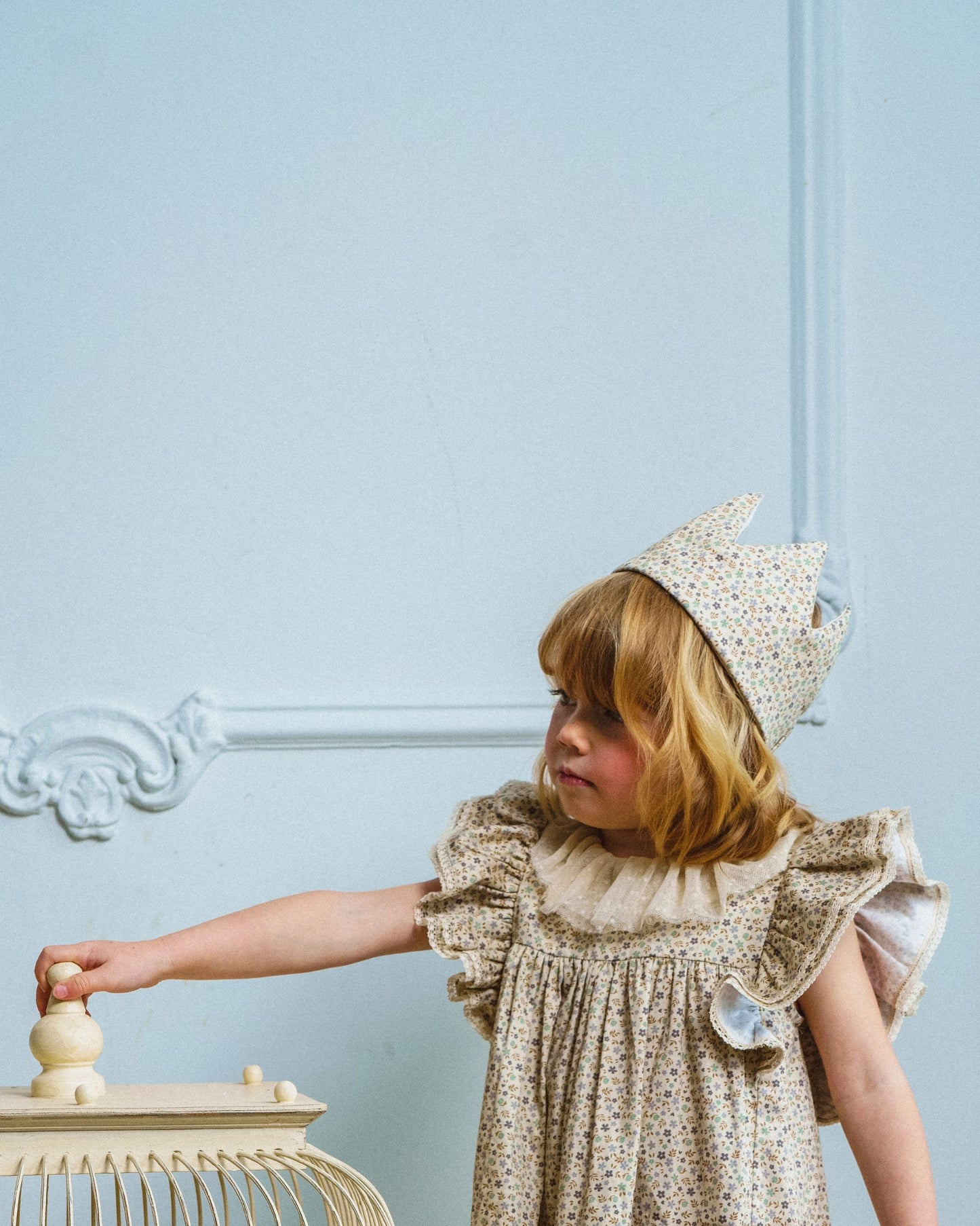 Kids Crown - Miny Flowers print