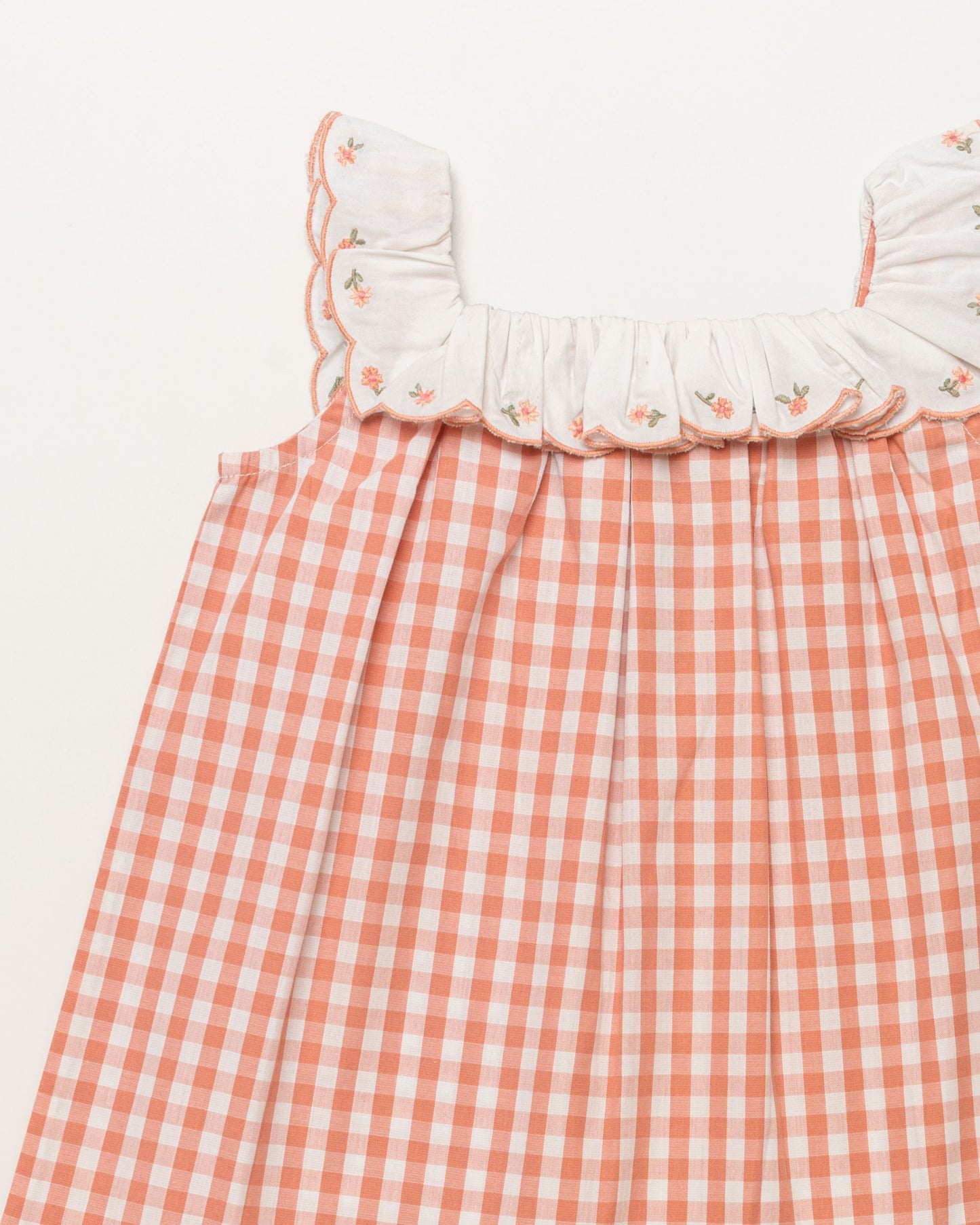 Diana Baby Dress with Bloomer Set - Peony