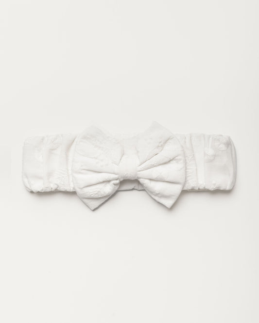 Baby's Bow Headband - Ivory