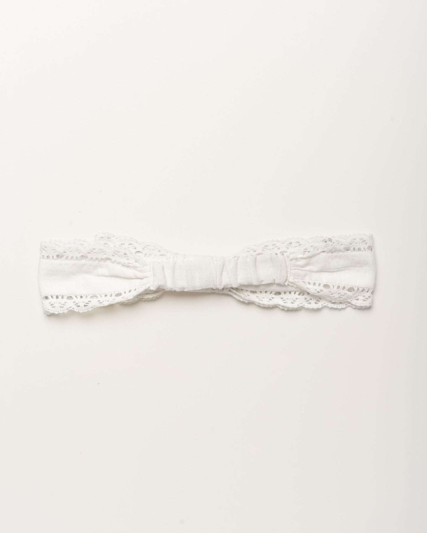 Lace Headband- Ivory