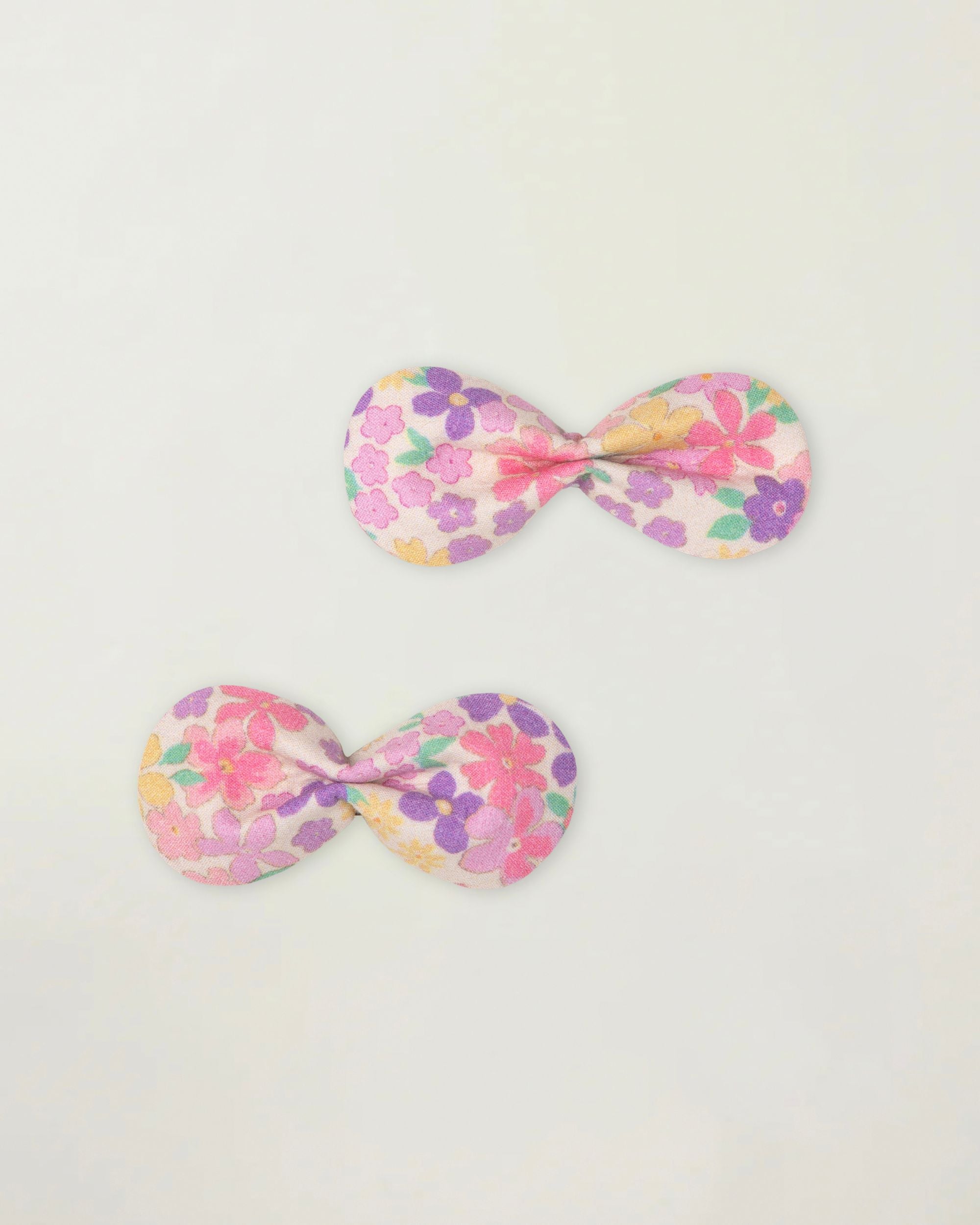Penelope Clip - Emma Floral Purple