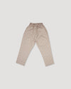 Early Sunday, Adrien Trouser in Floral print, made from Printed 30s Cotton Twill fabric, featuring Relaxed design with ample room for movement, perfect for active kids, shown in a back flat-lay view