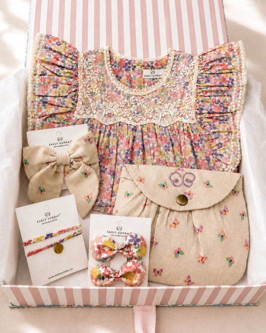 The Little Luxury Gift Hamper – Emma Floral Purple