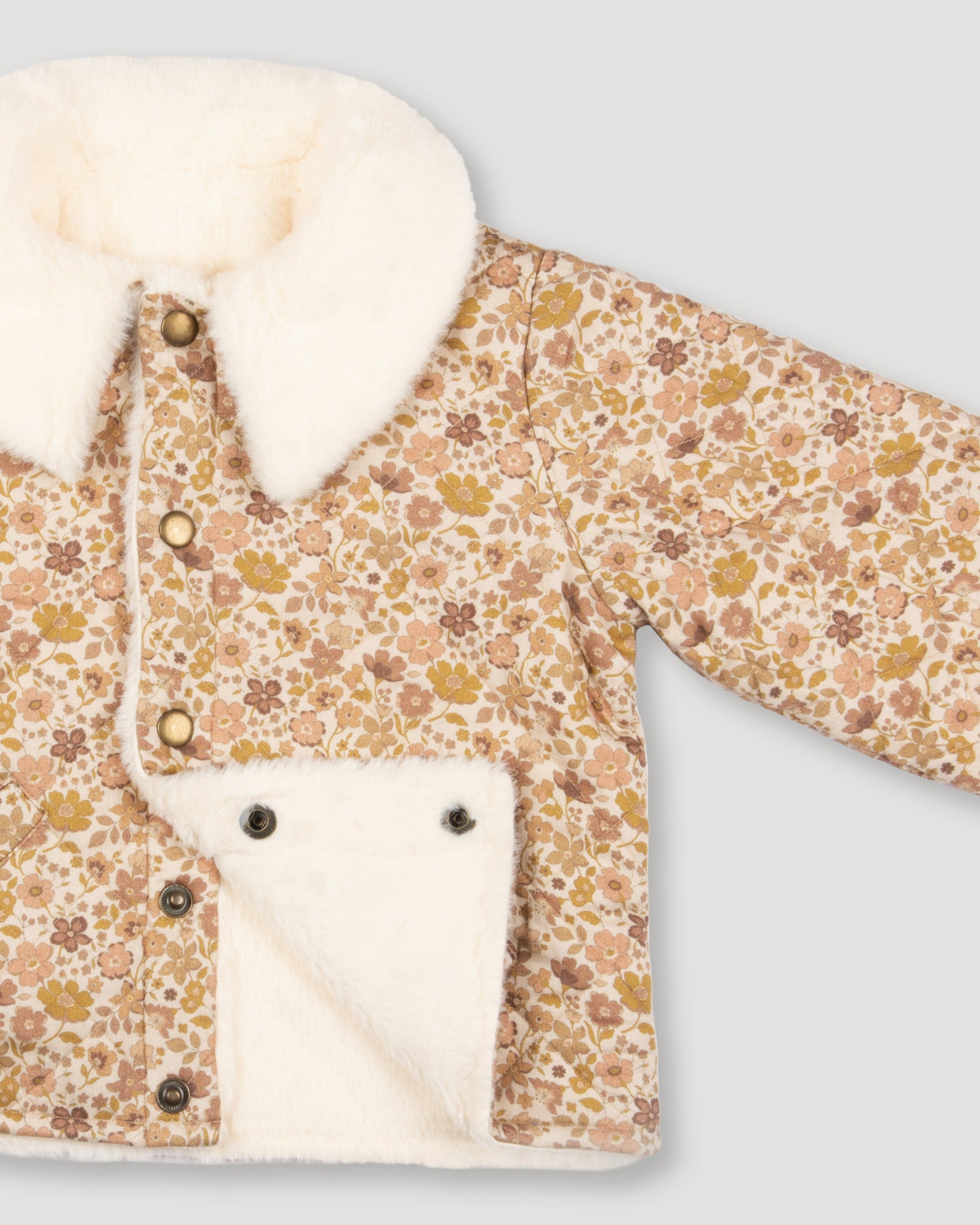 Esmee Girls Jacket | Soft Floral Comfort | Early Sunday