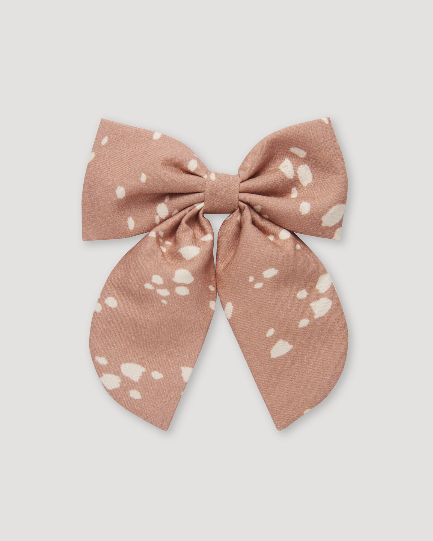 Audrey clip-  Fawn Soft Pinkish Brown