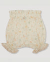 Early Sunday, Holly Baby Shorts in Star Fish print, made from Printed Cotton Cambric fabric, featuring wide brim for sun protection, designed to be lightweight and comfortable for all-day wear, shown in a front flat-lay view