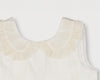 Early Sunday, LYS Dress in Ivory color, made from Cotton Dobby Swiss Dots fabric, featuring flattering fit with delicate finishes, combining style and functionality for an effortlessly elegant look, shown in a closeup flat-lay view