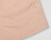 Early Sunday, Roman Shorts in Pink Sand color, made from Canvas 70% Cotton 30% Linen fabric, featuring relaxed fit with delicate finishes, combining style and functionality, shown in a detailed flat-lay view