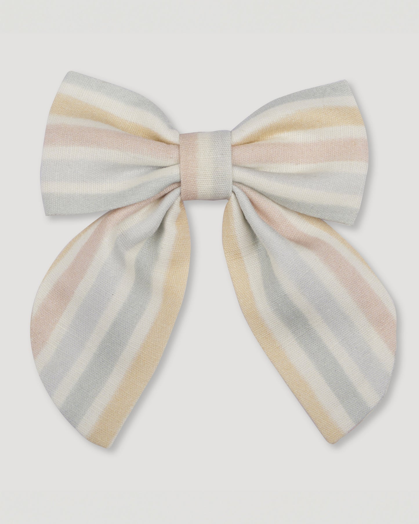 Audrey clip-  Summer Stripe